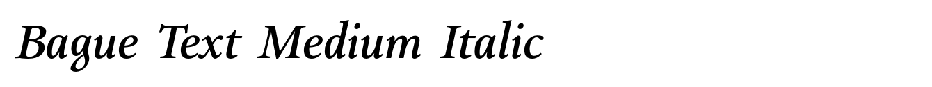 Bague Text Medium Italic image